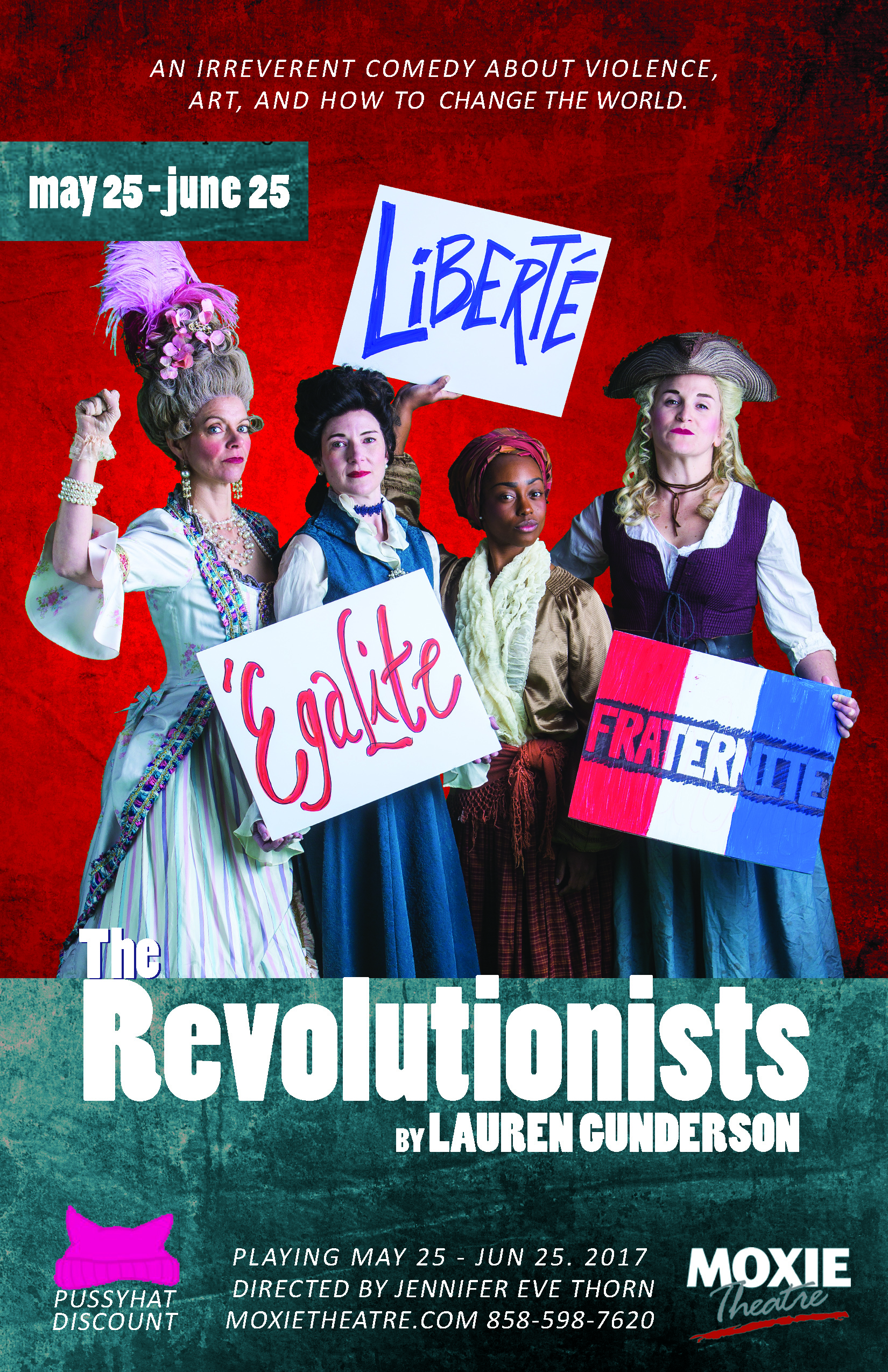 The Revolutionists Moxie Theatre